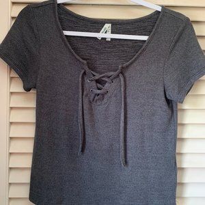 Mudd Cropped Tee